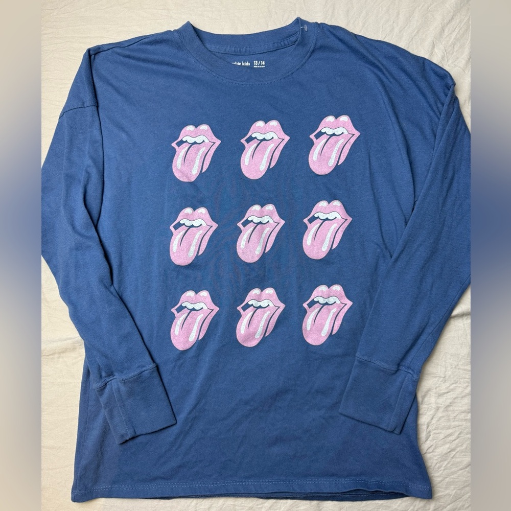 Abercrombie‎ Kids The Rolling Stones long sleeve t shirt